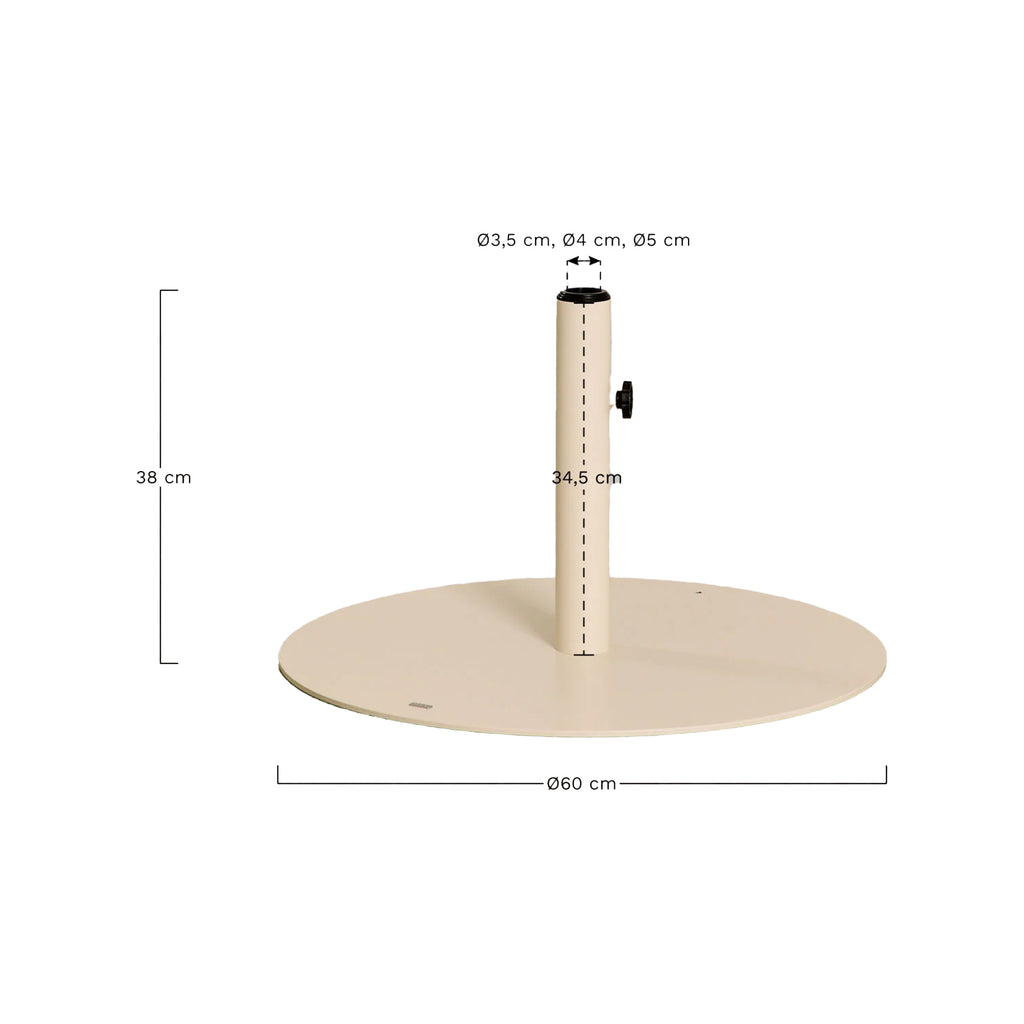 UETA saulės skėčio pagrindas Ø 60 cm