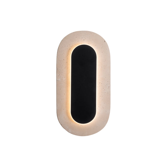 MAXLIGHT TRAVERTINO OVAL sieninis šviestuvas